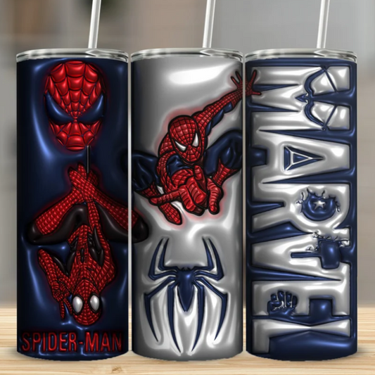 Inflated Spidy Man 20oz Tumbler