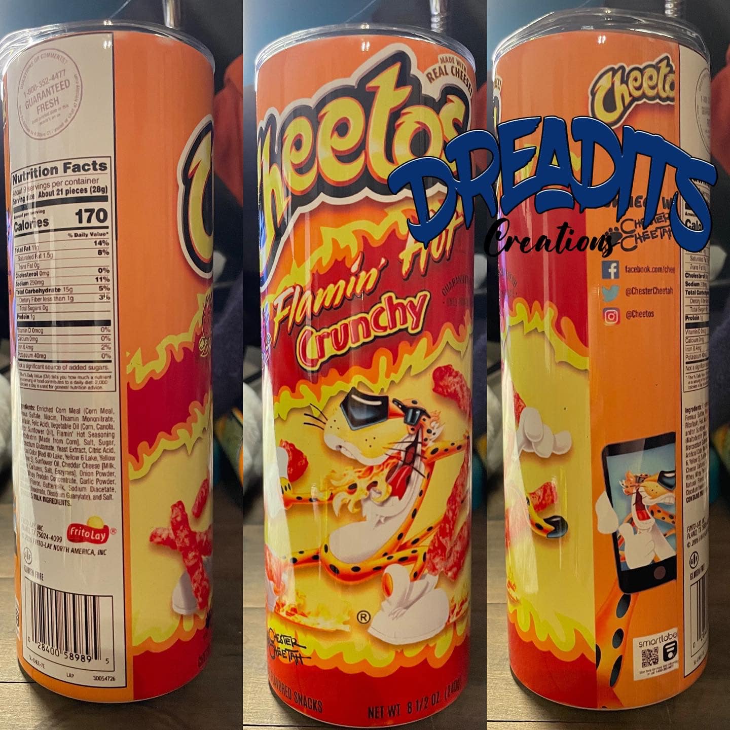 Hot Cheetos 20oz Tumbler