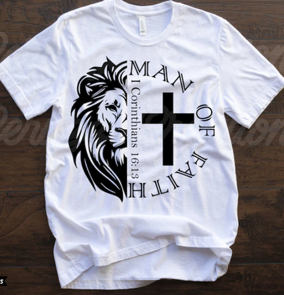 man of faith shirt