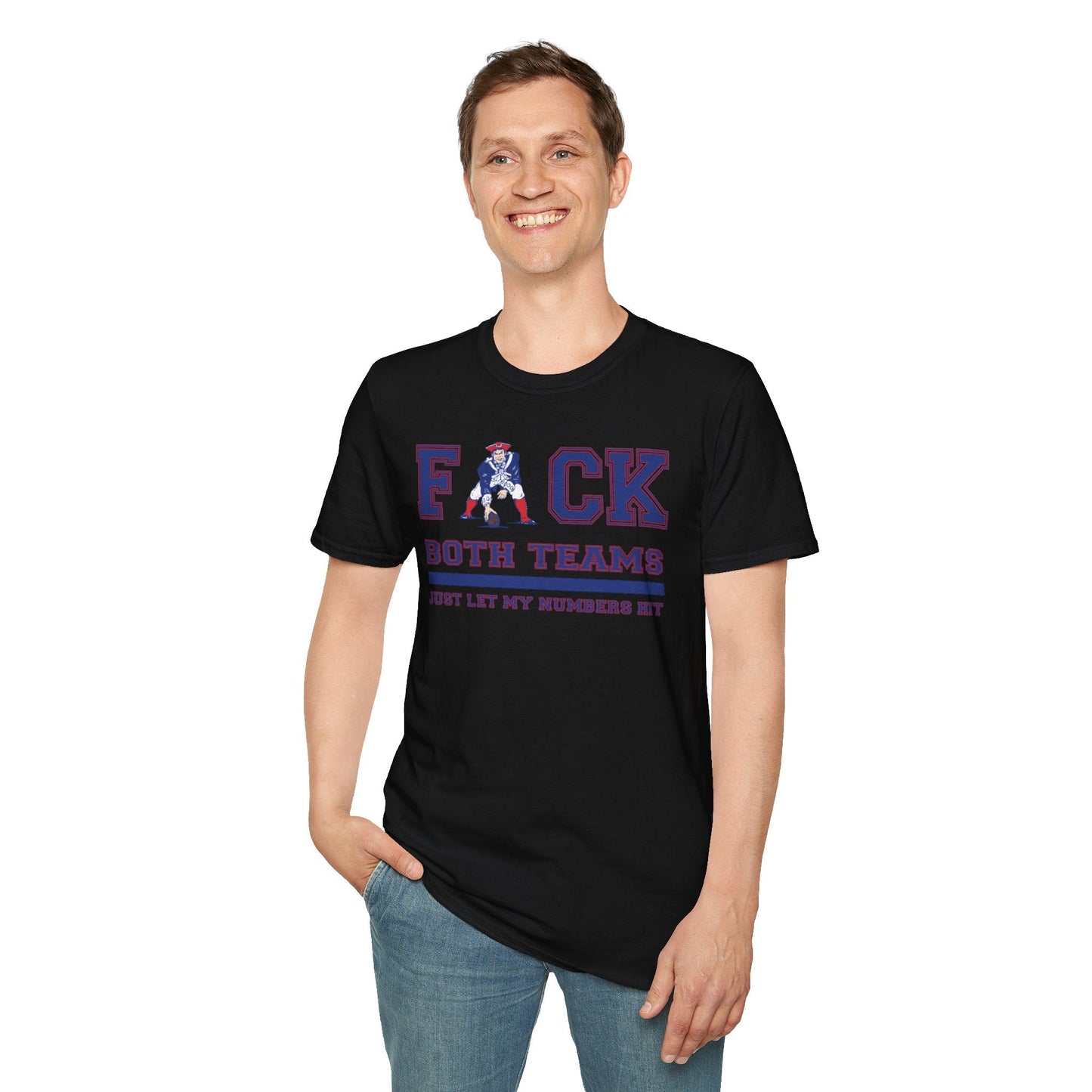 Super Bowl Numbers Teams T Shirt (XL-3XL)