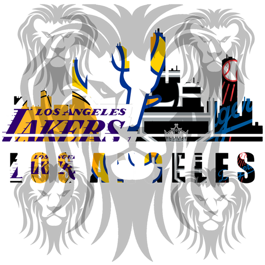 LA Sports Team Skyline Digital Download